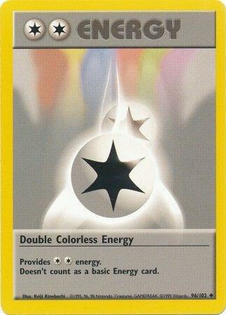 Double Colorless Energy [Base Set] 096/102