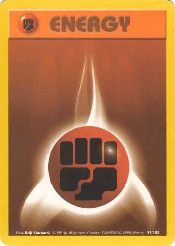 Fighting Energy [Base Set] 097/102