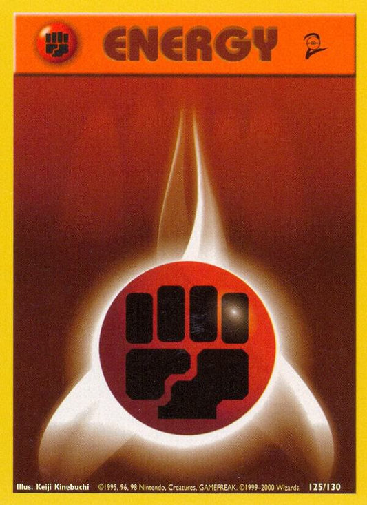 Fighting Energy [Base Set 2] 125/130