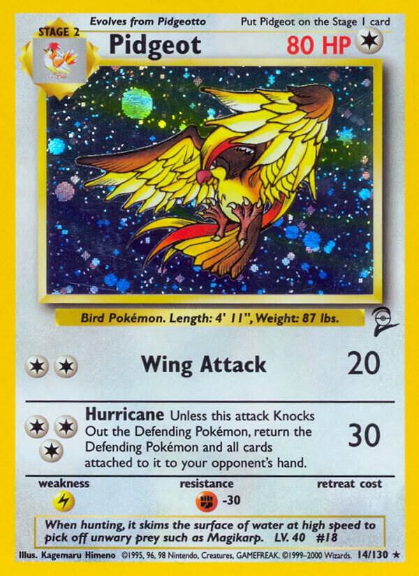 Pidgeot [Base Set 2] 014/130