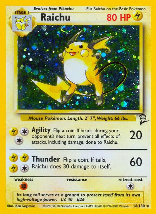 Raichu [Base Set 2] 016/130
