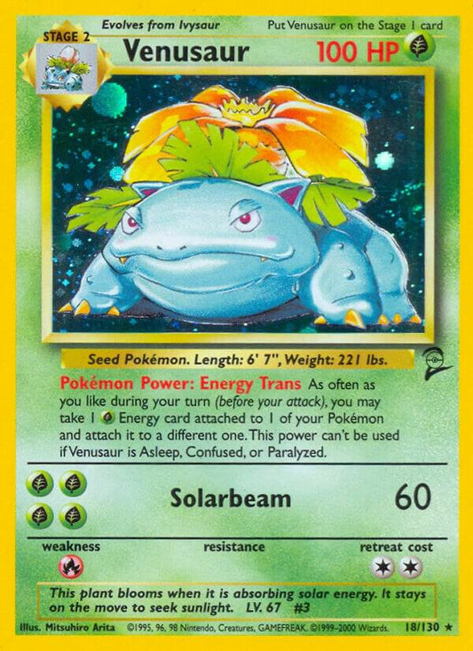 Venusaur [Base Set 2] 018/130