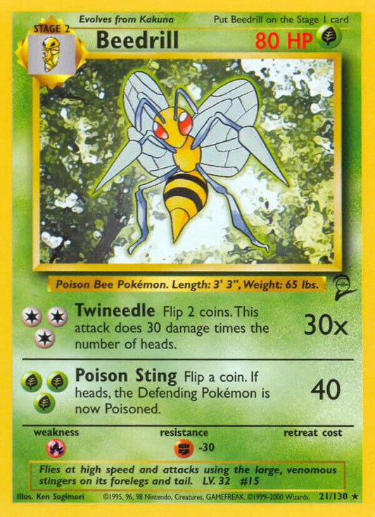 Beedrill [Base Set 2] 021/130