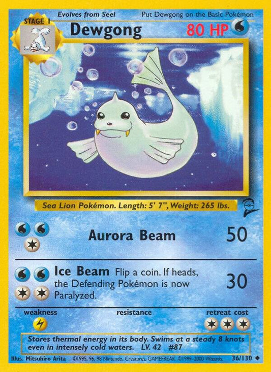 Dewgong [Base Set 2] 036/130