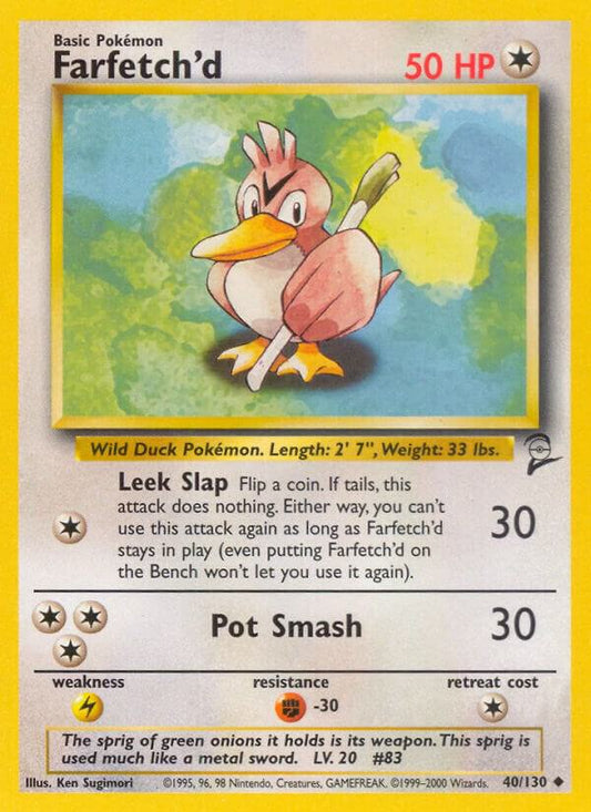 Farfetch'd [Base Set 2] 040/130