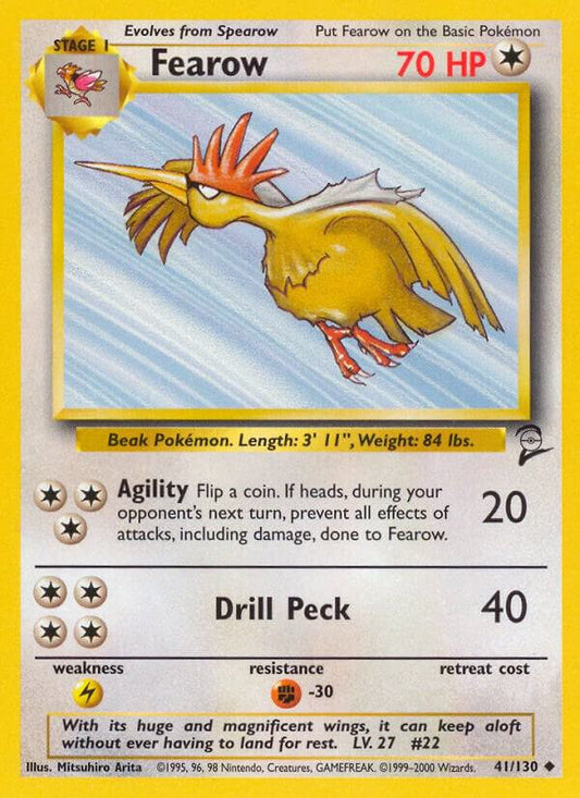 Fearow [Base Set 2] 041/130