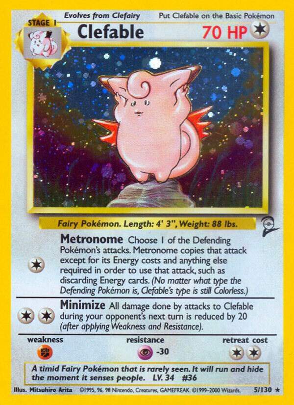 Clefable [Base Set 2] 005/130