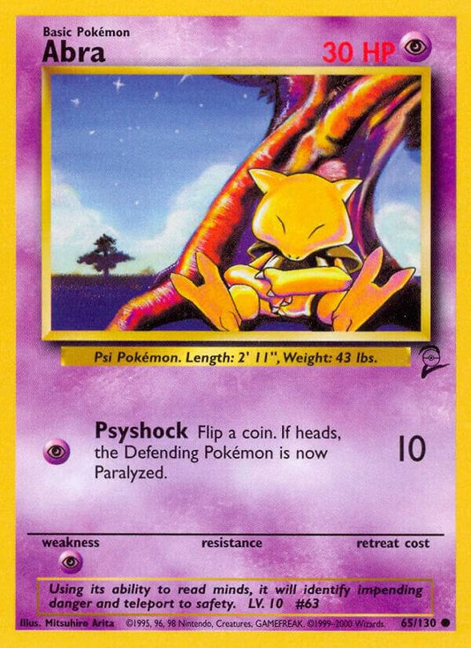 Abra [Base Set 2] 065/130