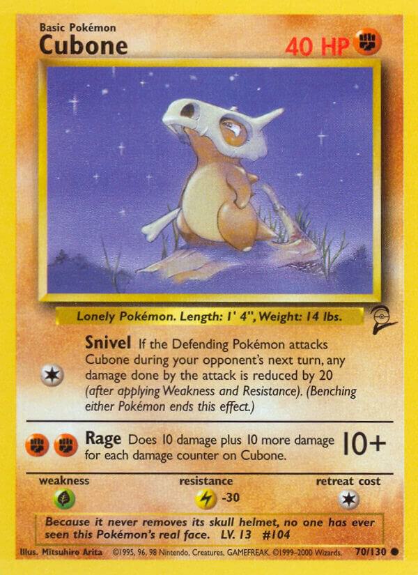 Cubone [Base Set 2] 070/130