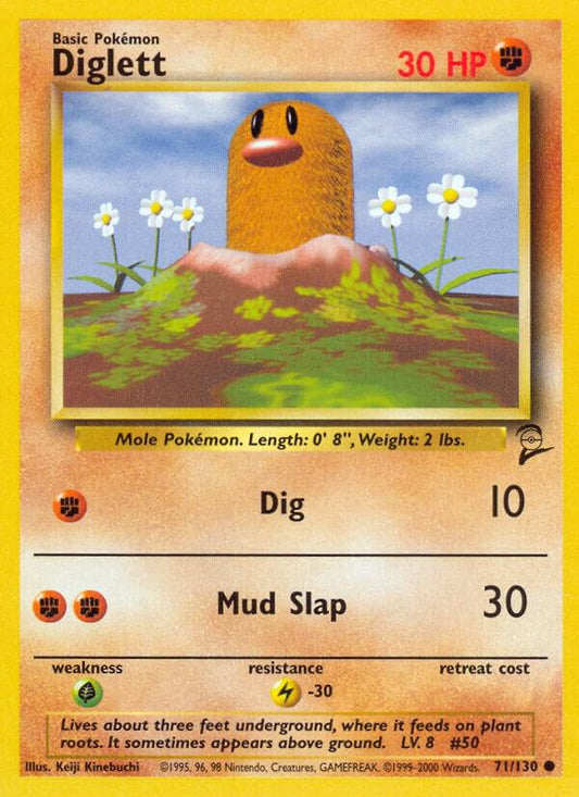 Diglett [Base Set 2] 071/130