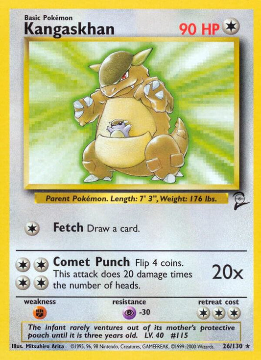 Kangaskhan [Base Set 2] 026/130