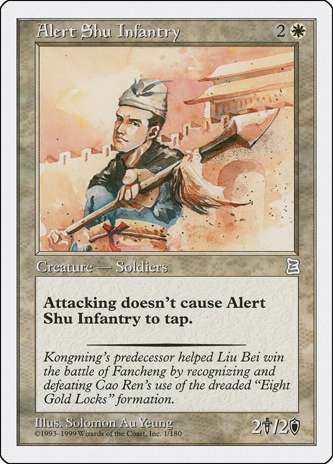 Alert Shu Infantry [Portal Three Kingdoms] 1