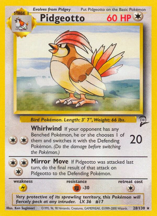 Pidgeotto [Base Set 2] 028/130