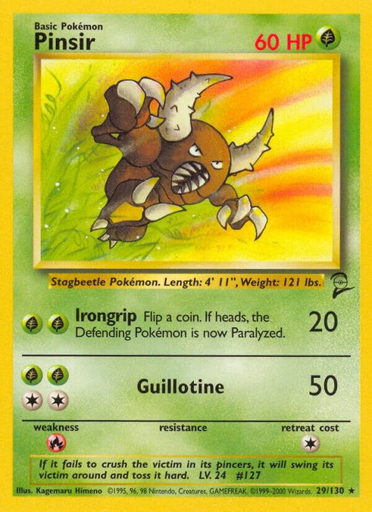 Pinsir [Base Set 2] 029/130