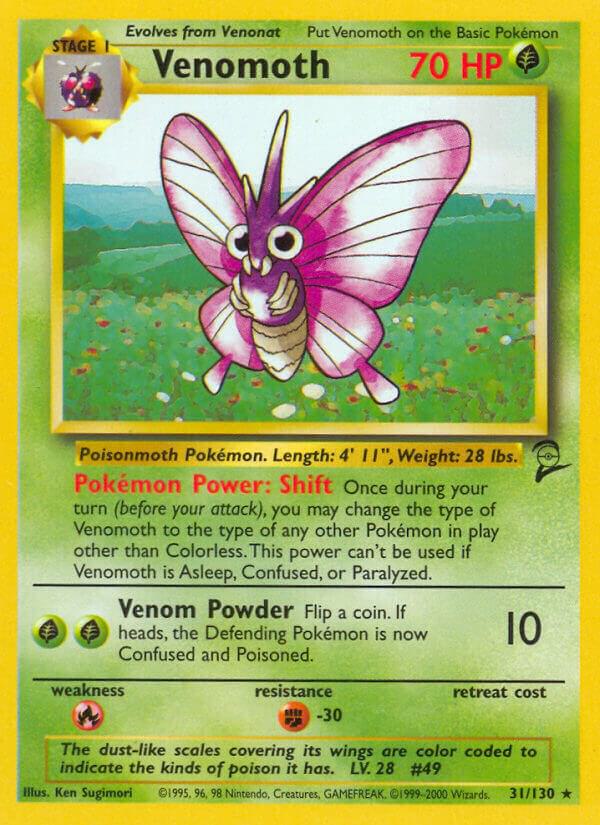 Venomoth [Base Set 2] 031/130