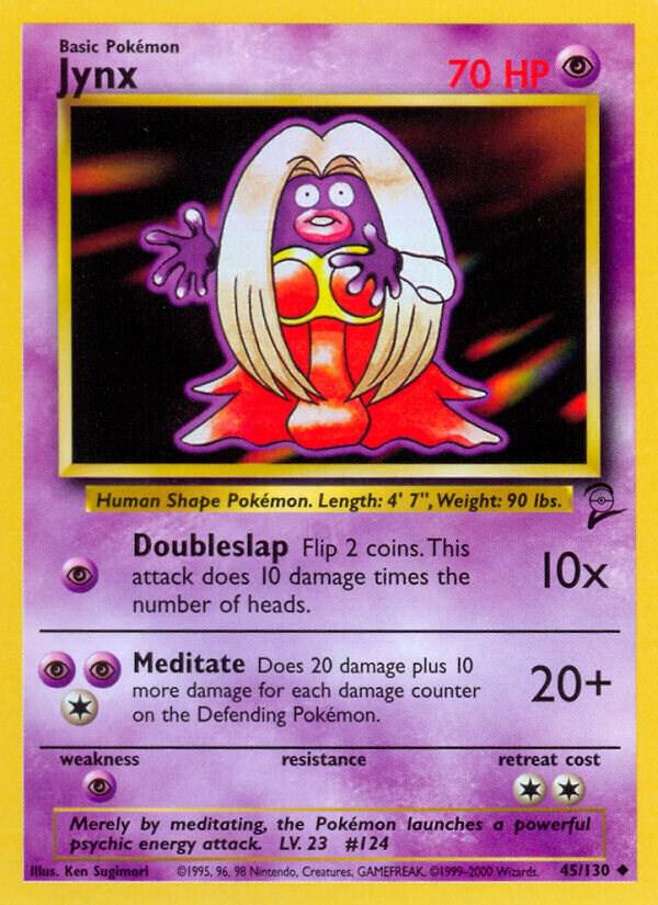 Jynx [Base Set 2] 045/130