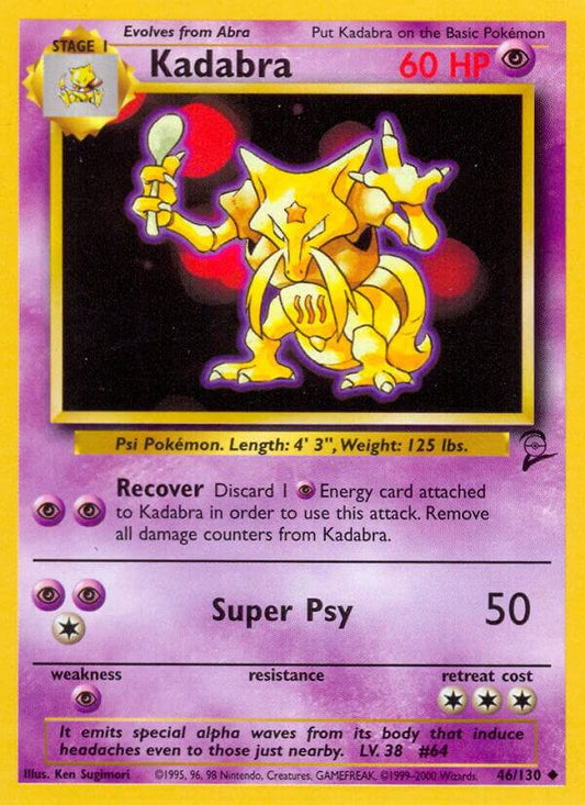 Kadabra [Base Set 2] 046/130