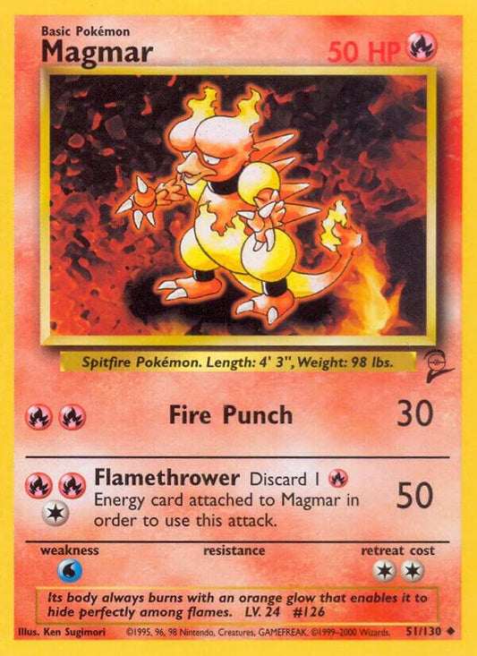 Magmar [Base Set 2] 051/130