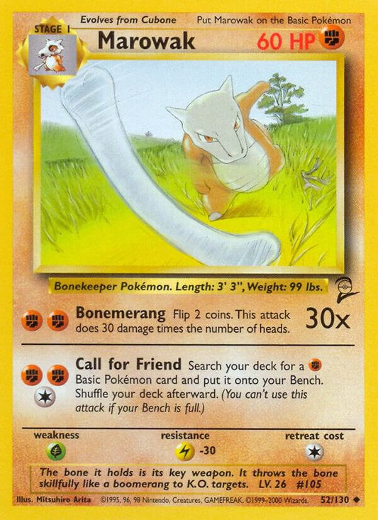 Marowak [Base Set 2] 052/130