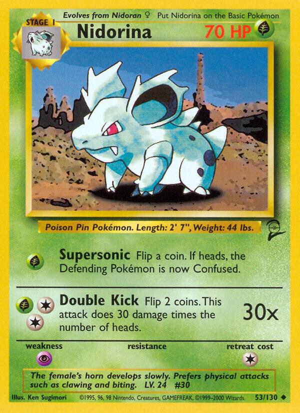 Nidorina [Base Set 2] 053/130