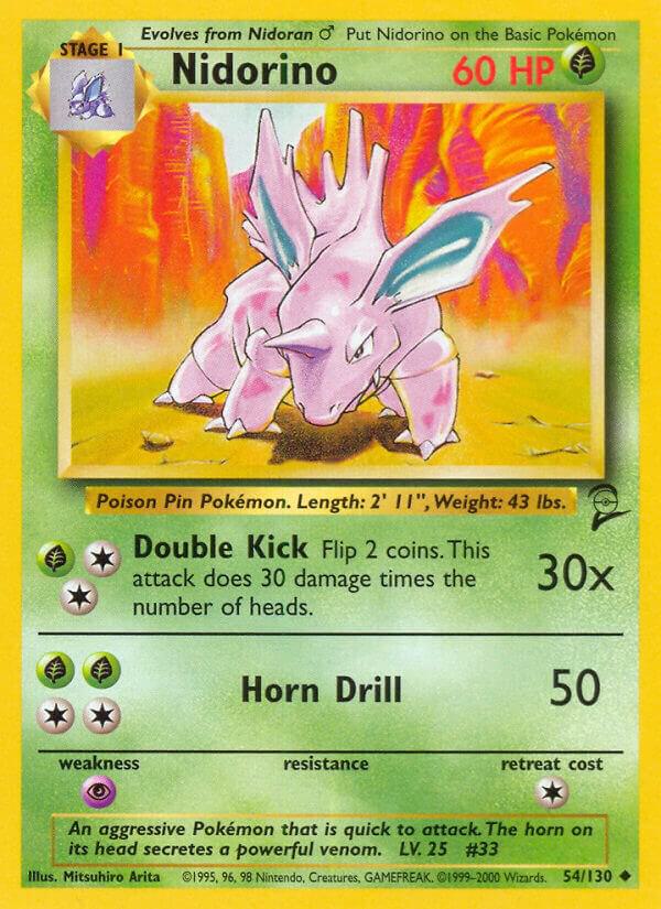 Nidorino [Base Set 2] 054/130