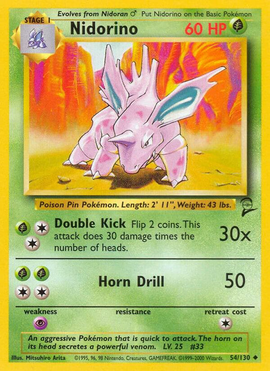 Nidorino [Base Set 2] 054/130