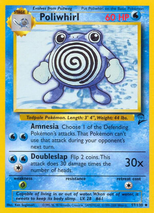 Poliwhirl [Base Set 2] 057/130