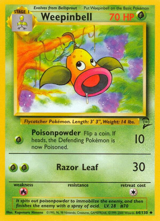 Weepinbell [Base Set 2] 064/130