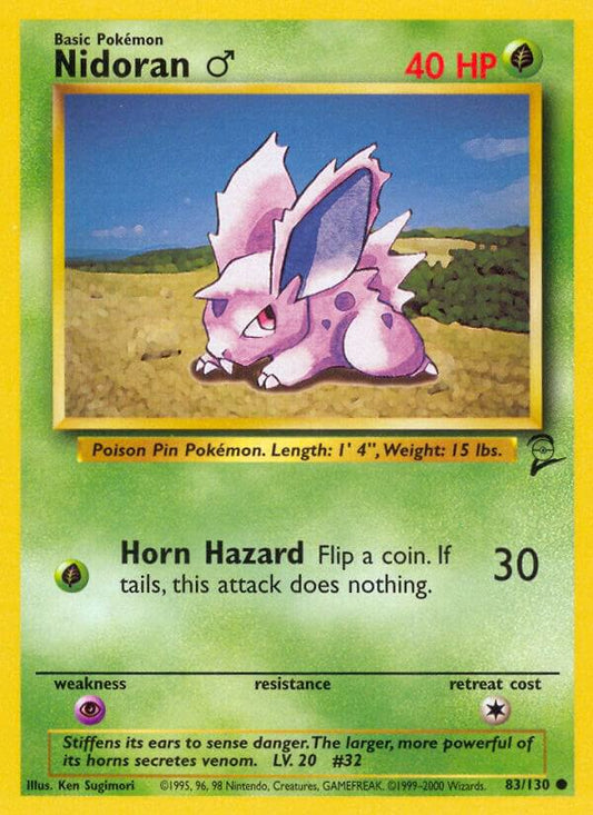 Nidoran M [Base Set 2] 083/130