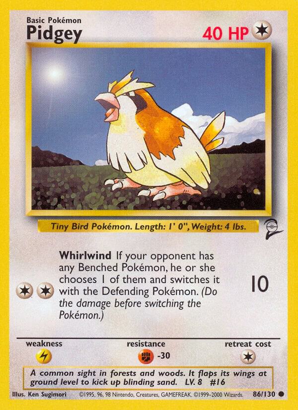 Pidgey [Base Set 2] 086/130