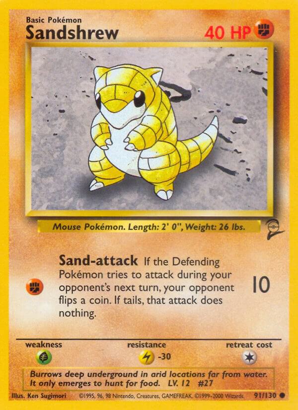 Sandshrew [Base Set 2] 091/130