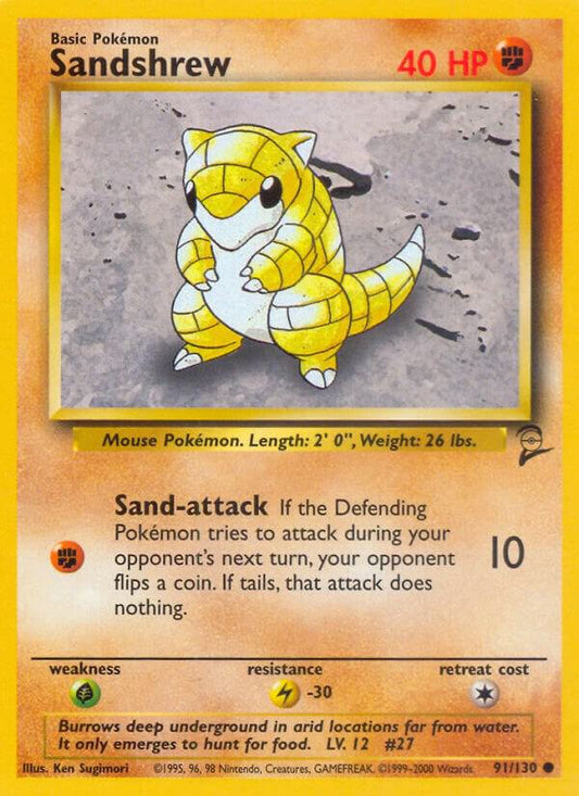 Sandshrew [Base Set 2] 091/130