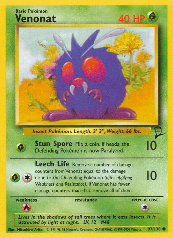 Venonat [Base Set 2] 097/130