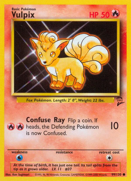 Vulpix [Base Set 2] 099/130
