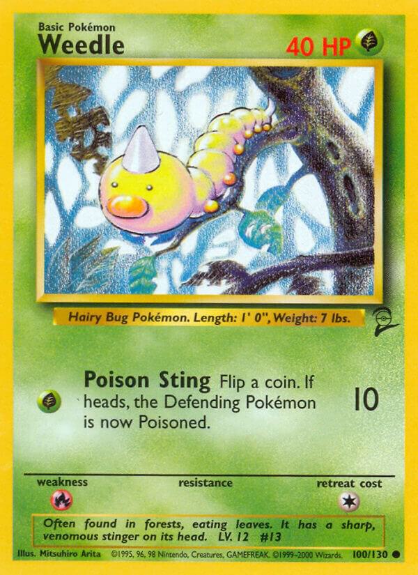 Weedle [Base Set 2] 100/130