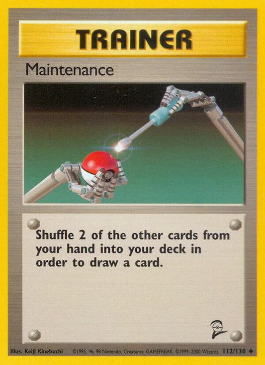 Maintenance [Base Set 2] 112/130