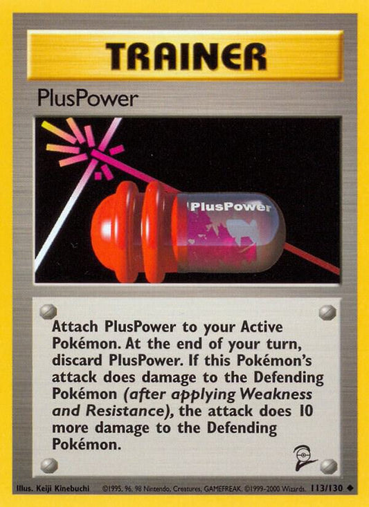 PlusPower [Base Set 2] 113/130