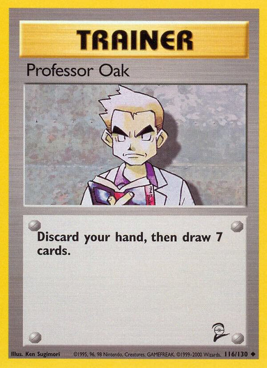 Professor Oak [Base Set 2] 116/130
