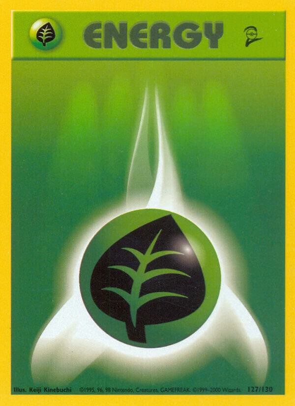 Grass Energy [Base Set 2] 127/130