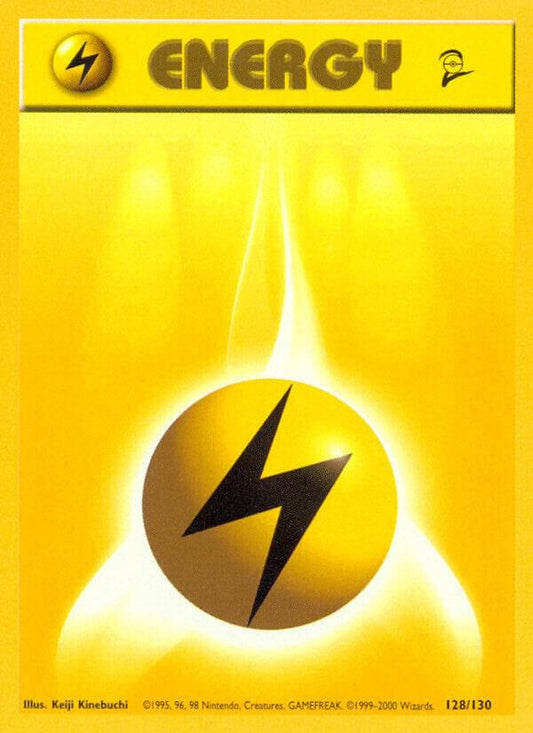 Lightning Energy [Base Set 2] 128/130