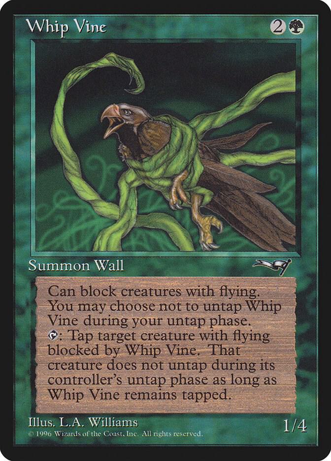 Whip Vine (Ensnared Bird) [Alliances] 90