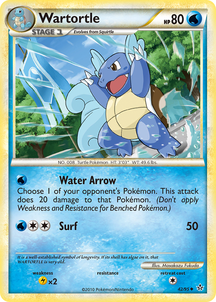 Wartortle - 42/95 HS—Unleashed