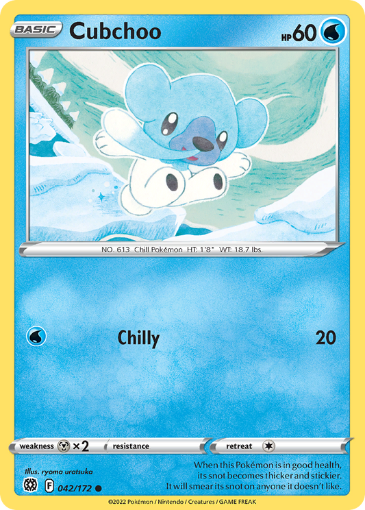 Cubchoo - 42/172 Brilliant Stars