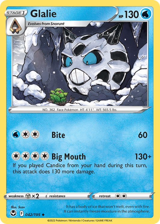 Glalie - 42/195 Silver Tempest