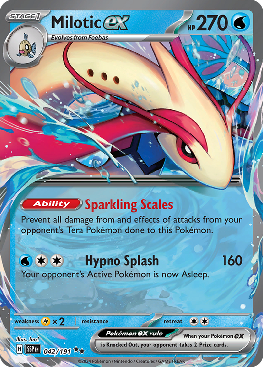 Milotic ex - 42/191 Surging Sparks