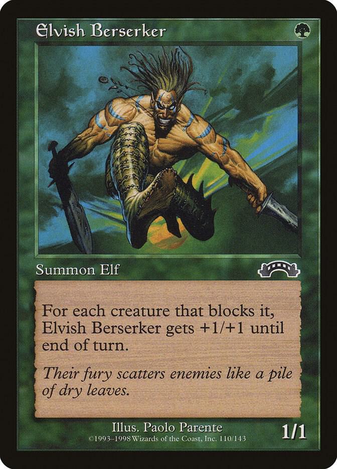 Elvish Berserker [Exodus] 110