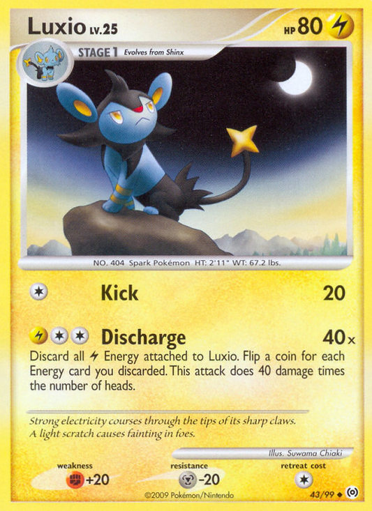 Luxio - 43/99 Arceus