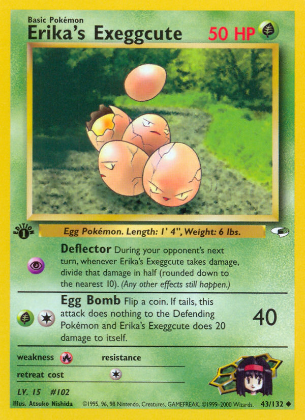 Erika's Exeggcute - 43/132 Gym Heroes