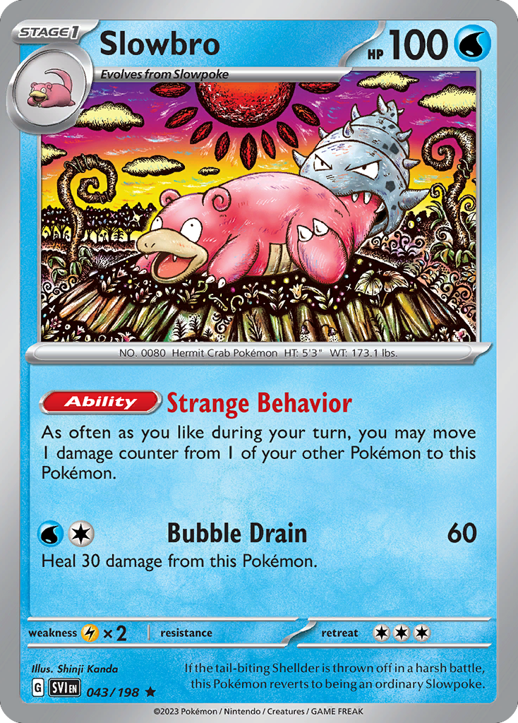 Slowbro - 43/198 Scarlet & Violet