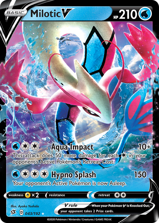 Milotic V - 43/192 Rebel Clash